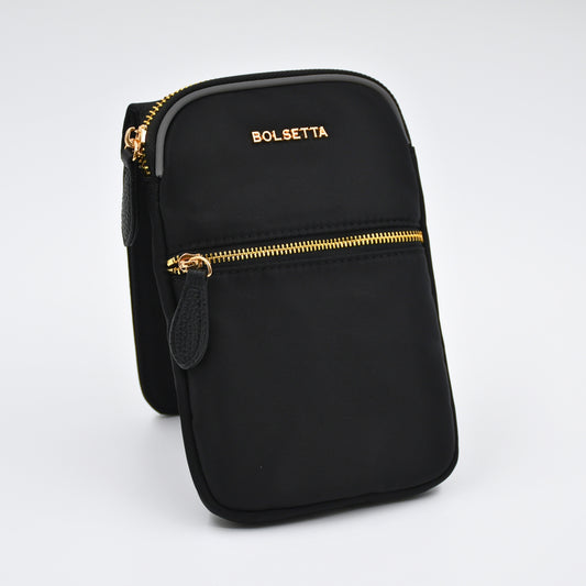 Bolsetta™ RFID Blocking Snap-On Magnetic Hip Pouch w/Zippered Pocket