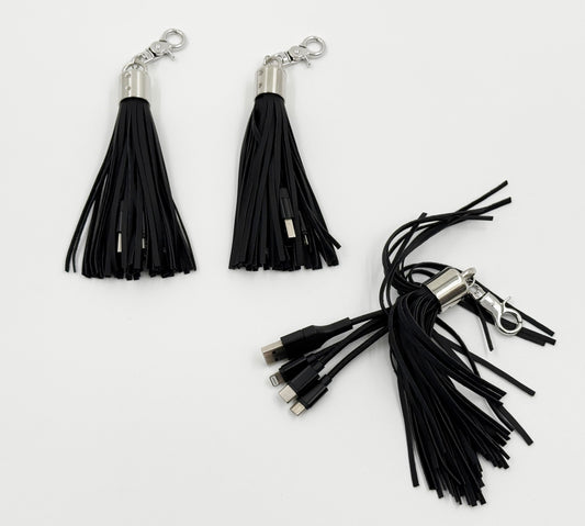 Bolsetta Universal Charging Tassels for Apple & Android - 3 Pack
